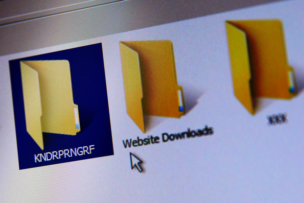 Computerordner "Kinderpornographie"