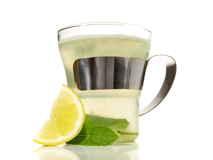 Hot Lemon on white Background - Isolated
