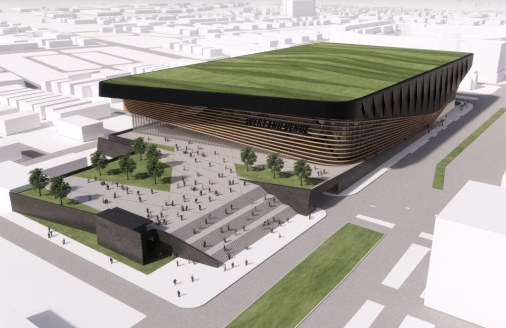 New Cincinnati Arena Render