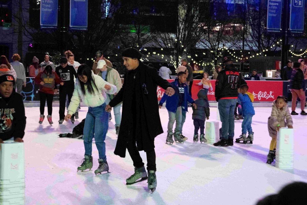 Ice Skating Fountain Square Cincinnati