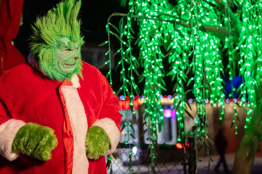 The Grinch at Land of Illusion Adventure Park