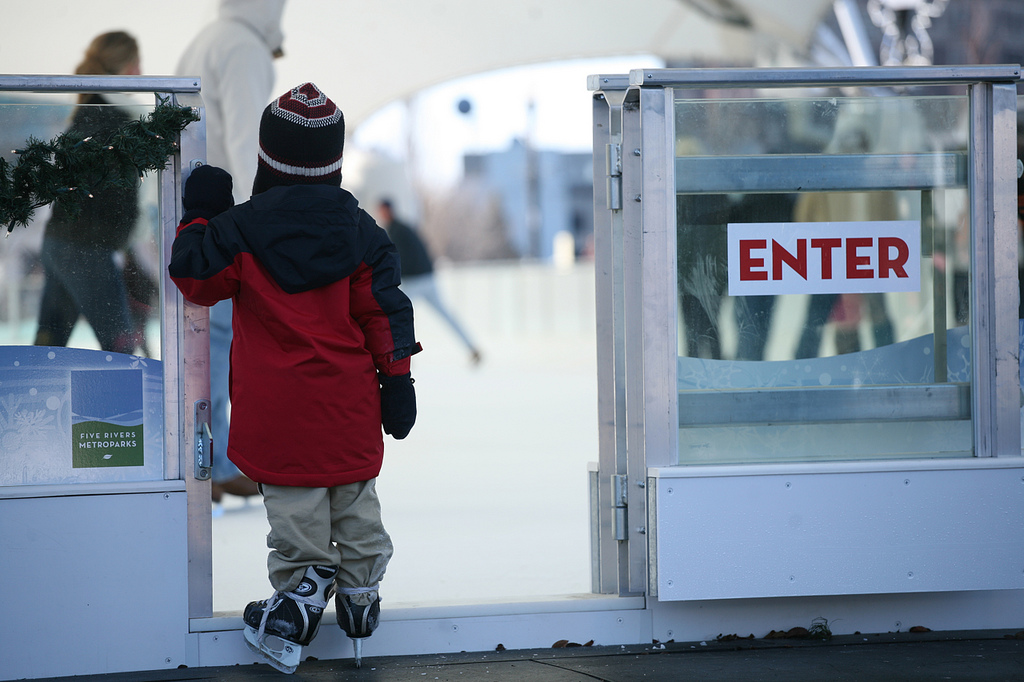 Riverscape Metropark Ice Skate Rink