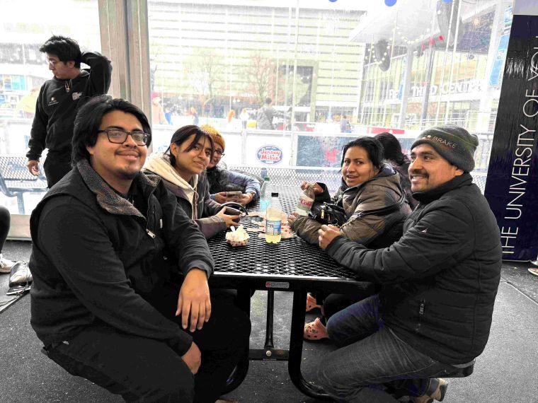 Daniela y su familia