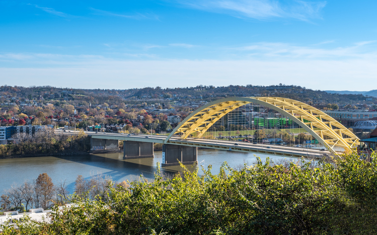 Daniel Carter Beard Bridge in Cincinnati, Ohio