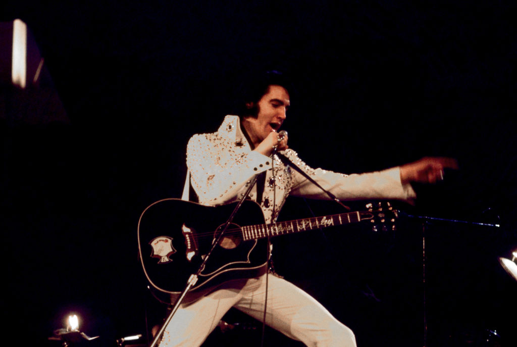Elvis Presley On Stage