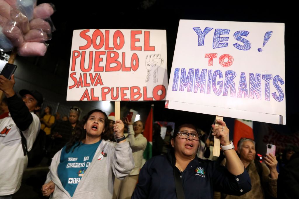 Sanctuary march, rally for immigration rights