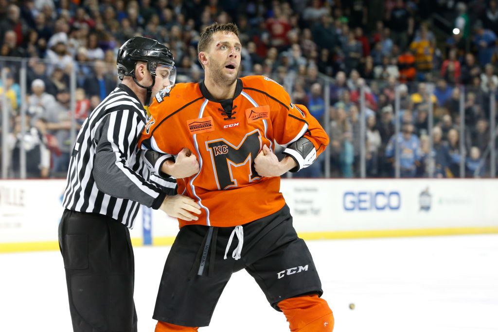 ECHL: FEB 10 Kansas City Mavericks at Toledo Walleye