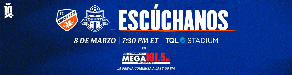 Fc Cincinnati - Home Match March 8th