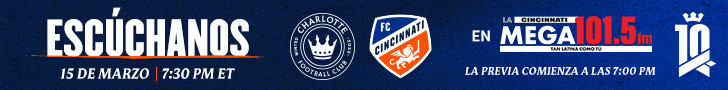 FC Cincy vs Charlotte FC - 15 de Marzo