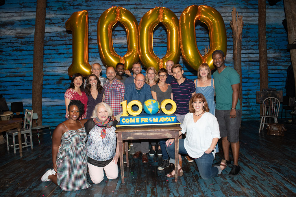 "Come From Away" Celebrates 1000 Broadway Performances