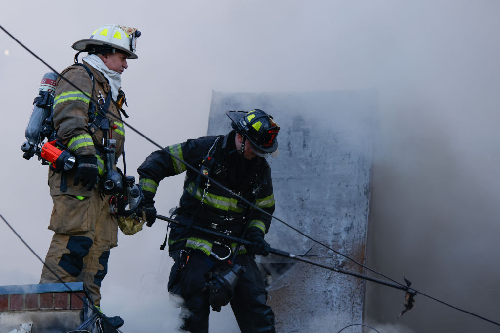15 Families Displaced After 5-Alarm Fire Blazes in West New York