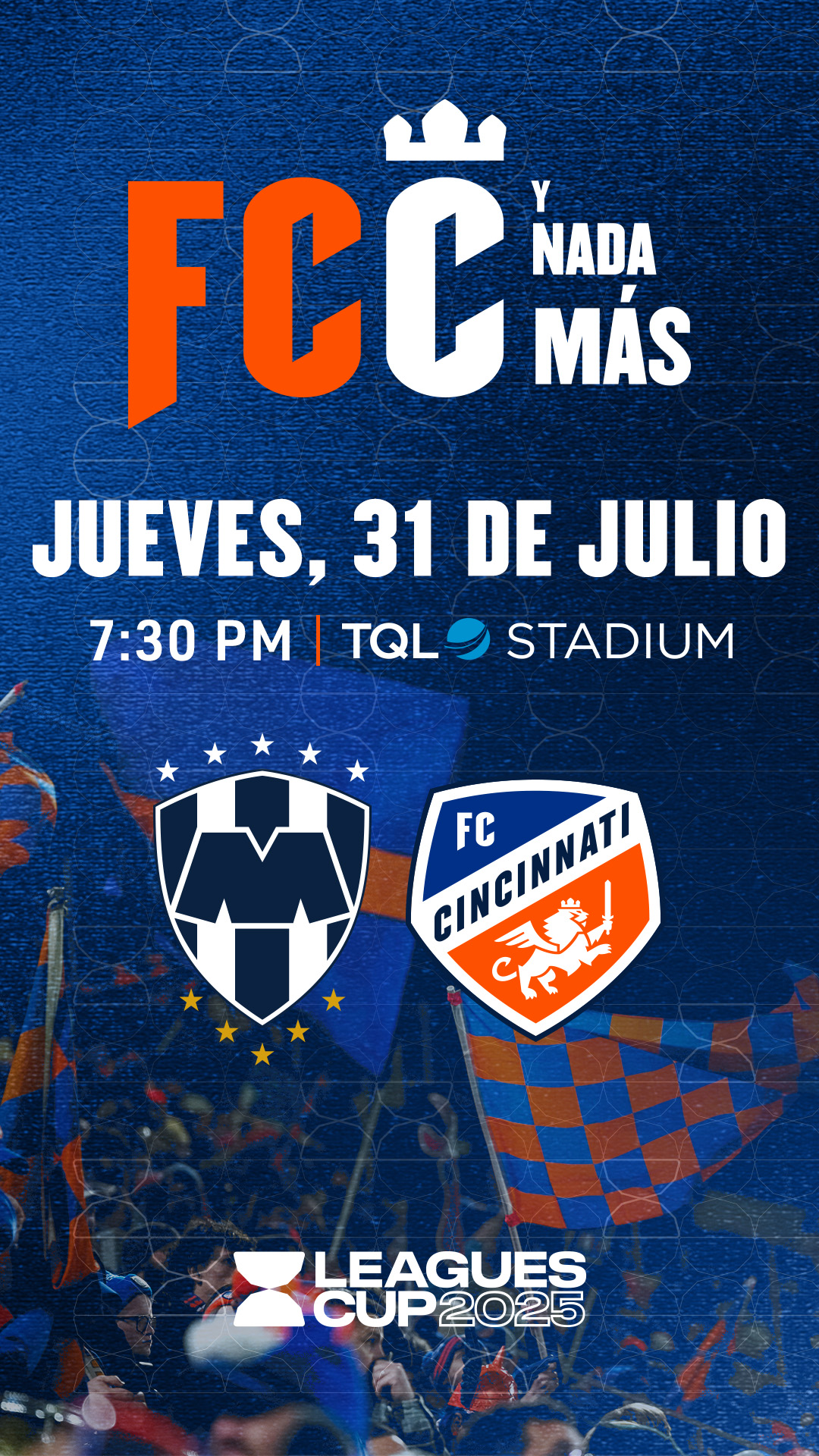 Leagues Cup FC Cincinnati vs Monterrey