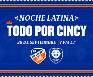 FC Cincinnati celebra la Noche Latina contra Orlando City