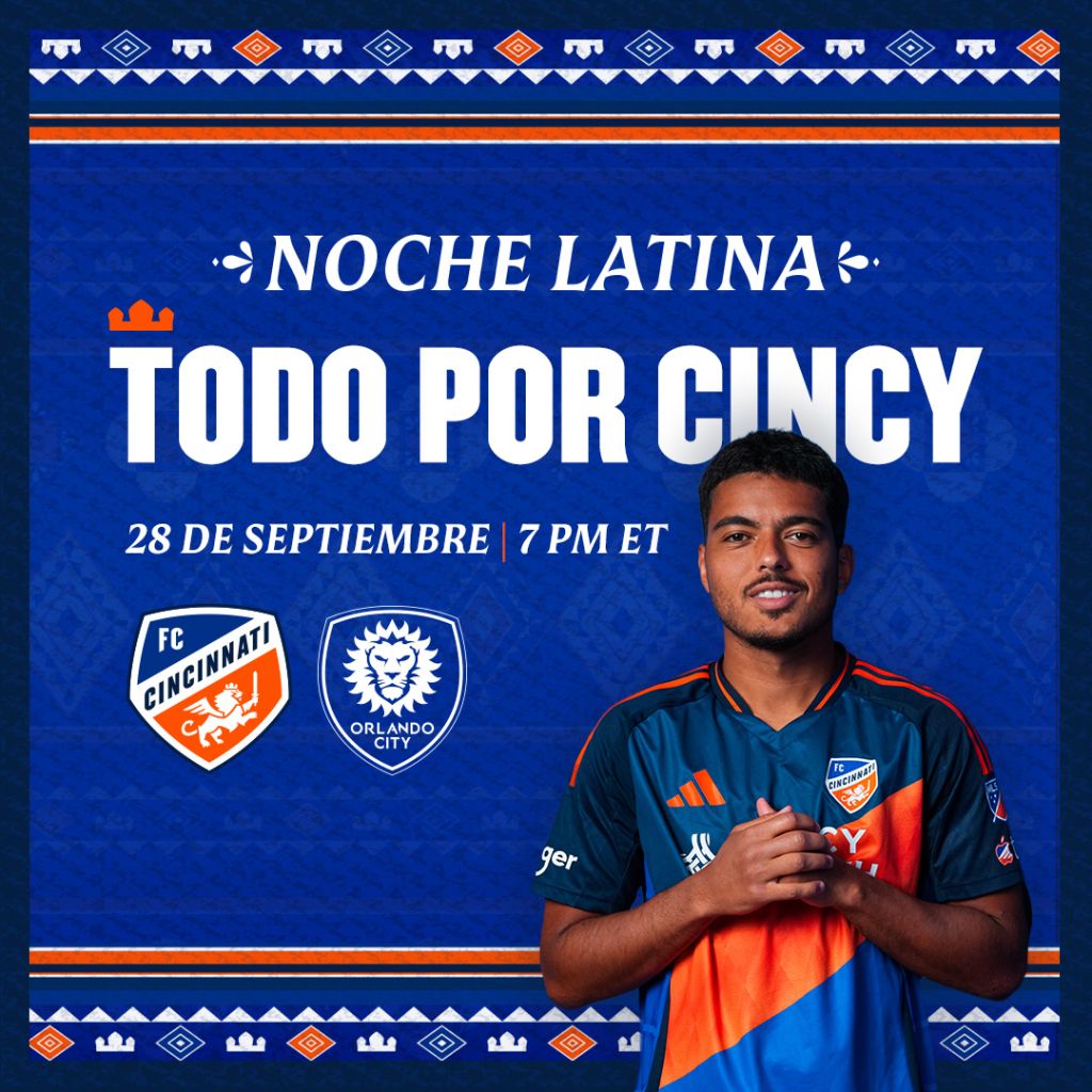 FC Cincinnati celebra la Noche Latina contra Orlando City