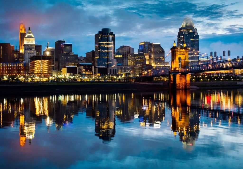 Lluvias aisladas y descenso de temperatura en Cincinnati