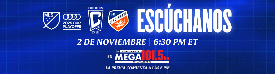 Columbus Crew recibe al FC Cincinnati en el Juego 2 de los Playoffs
