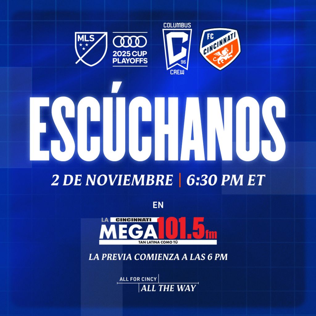 Columbus Crew recibe al FC Cincinnati en el Juego 2 de los Playoffs