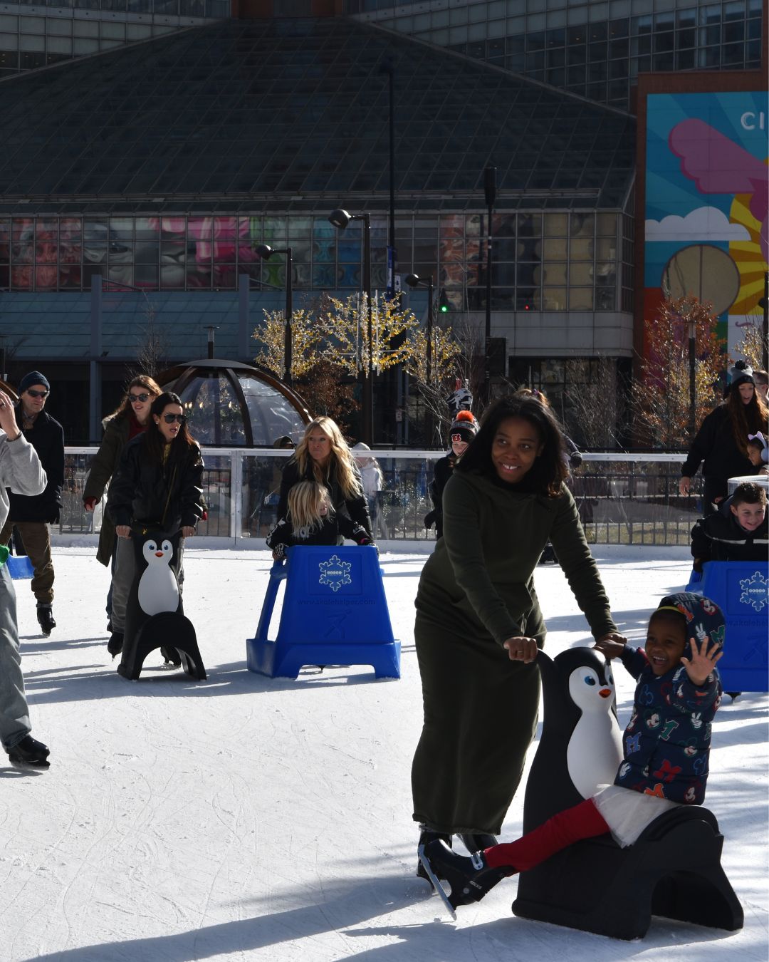 Gran éxito de “Vamos a Patinar” junto a La Mega 101.5