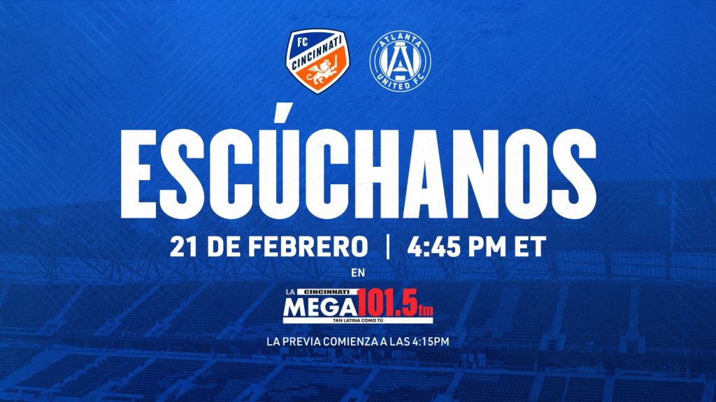 FC Cincinnati debuta en casa ante Atlanta United este sábado