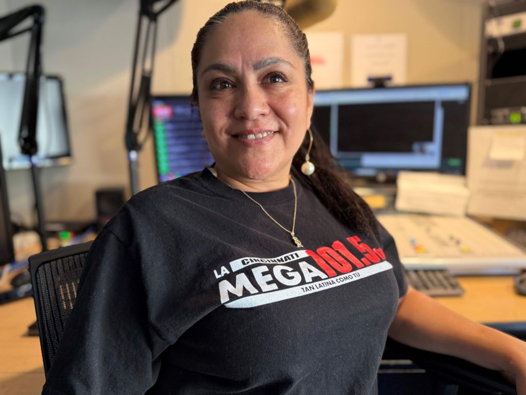 Magda, La Reina, locutora de La Mega 101.5 FM