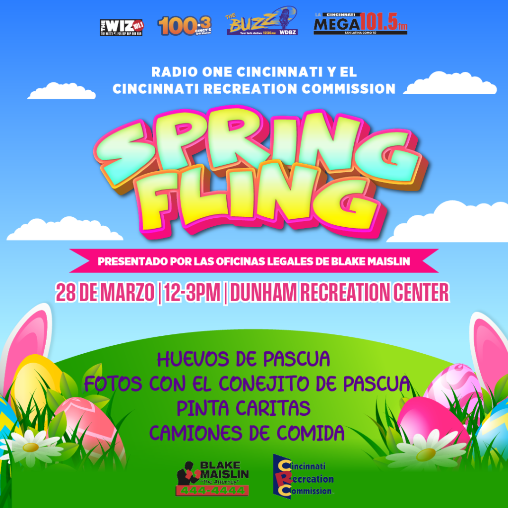 Spring Fling en Cincinnati: Diversión familiar este 28 de marzo
