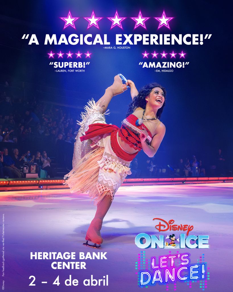 Disney On Ice: ¡Let's Dance! llega al Heritage Bank Center