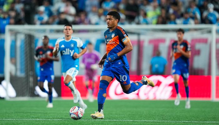 Evander hace historia en el empate del FC Cincinnati ante Charlotte FC
